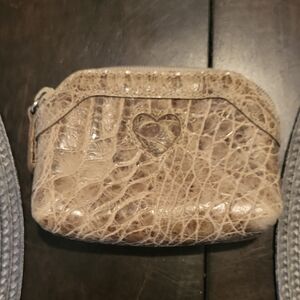 Brighton Coin Purse Nude Embossed